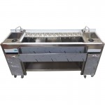 Bar Station με διπλή γούρνα και rinser 200x60x86